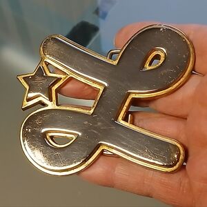 Silver Tone LRG Belt Buckle